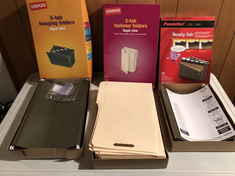 Auction Ohio File Folders