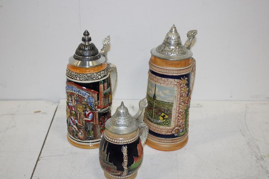 Auction Ohio Collectible Beer Steins