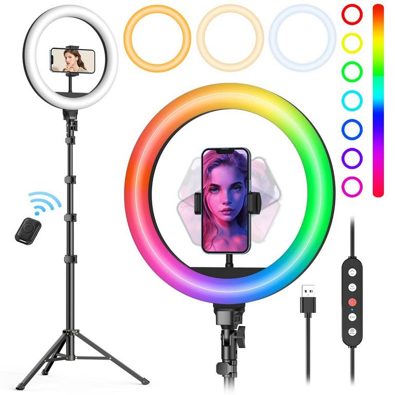WEILISI 10" SELFIE RING LIGHT