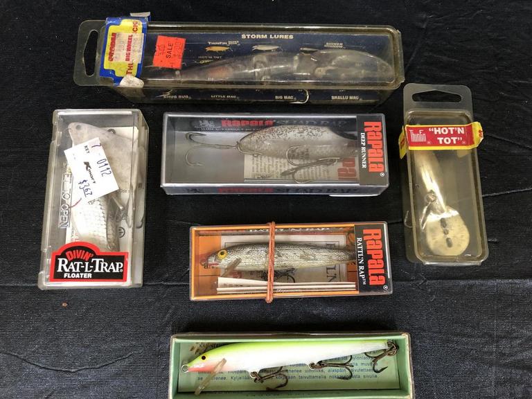 Auction Ohio Vintage Fishing Lures