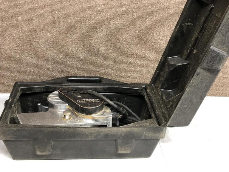 Auction Ohio Craftsman Belt Sander & Case