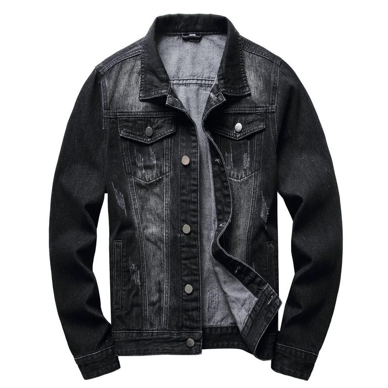 QIMYUM MEN'S XL DENIM JACKET