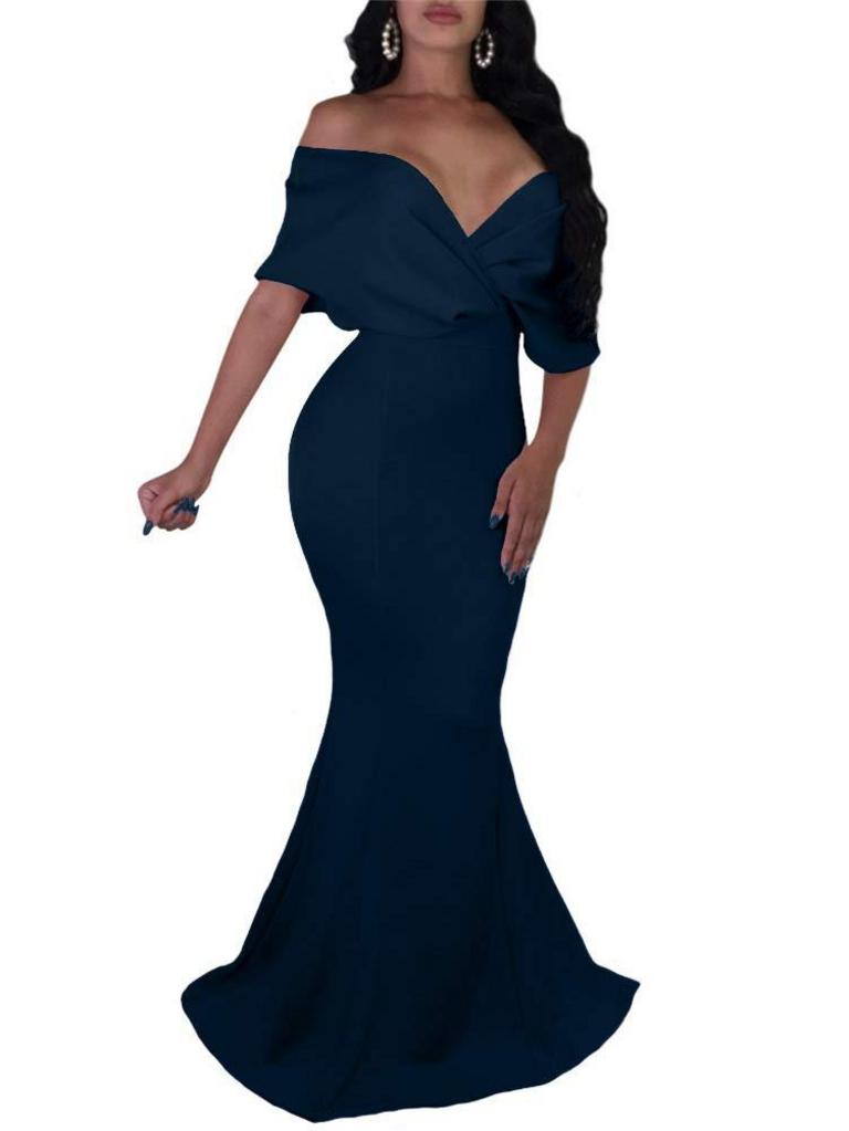 GOBLES FISHTAIL MAXI DRESS