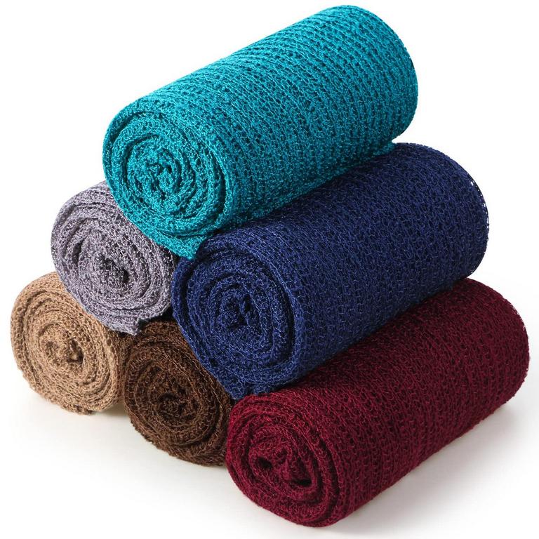 6 NEWBORN BABY WRAPS