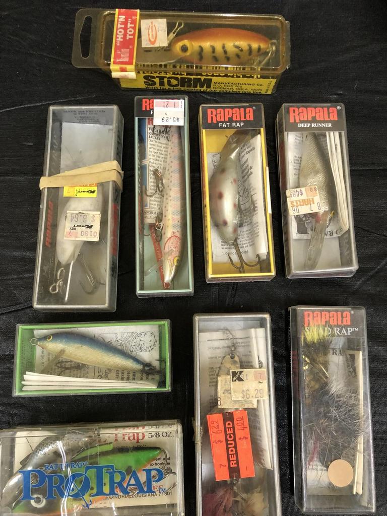 Auction Ohio Vintage Fishing Lures