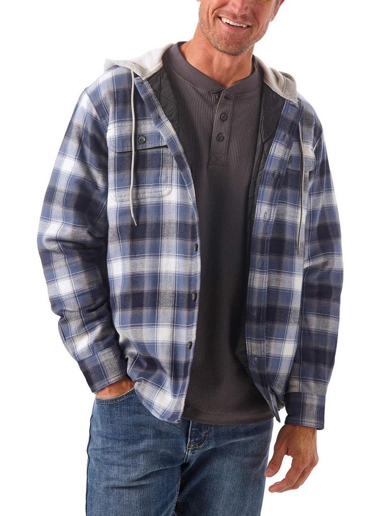 WRANGLER MEN FLANNEL LARGE