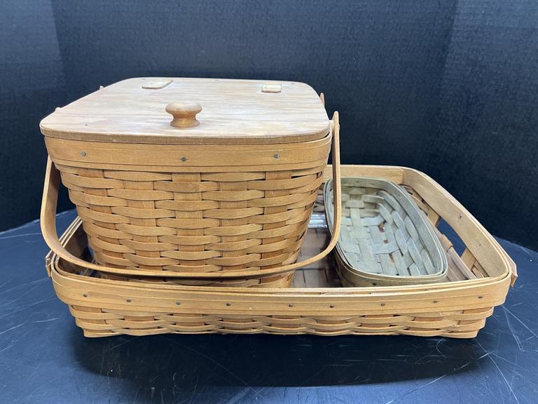 Auction Ohio Woven Baskets