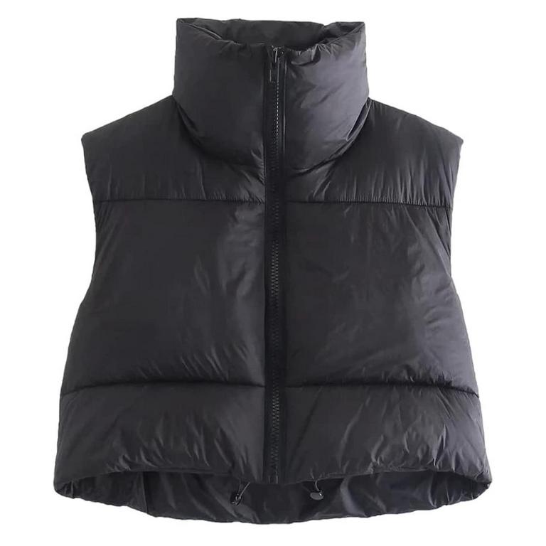 WENIVE PUFFER VEST L BLACK