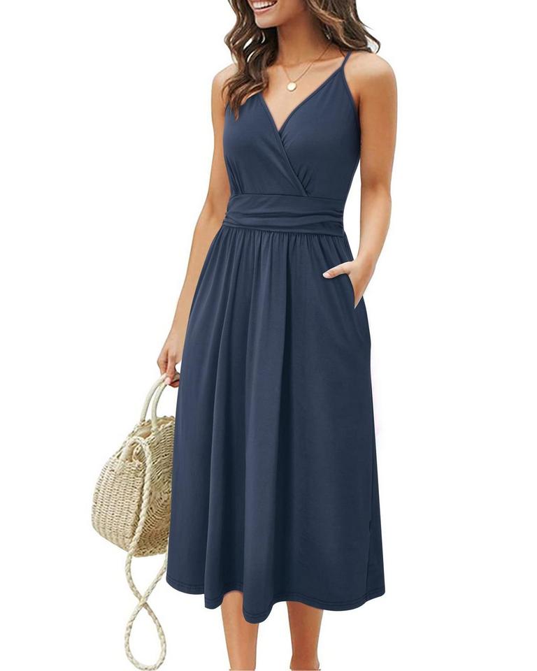 OUGES FLORAL PARTY DRESS M