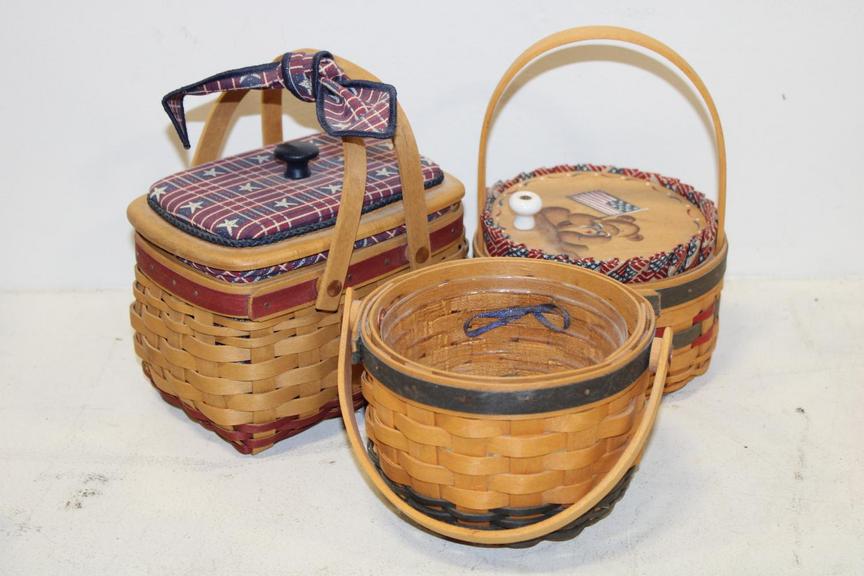 Auction Ohio Longaberger Baskets