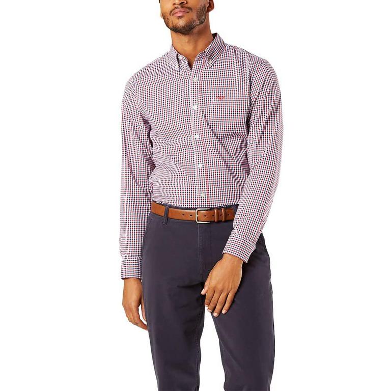 DOCKERS COMFORT SHIRT L