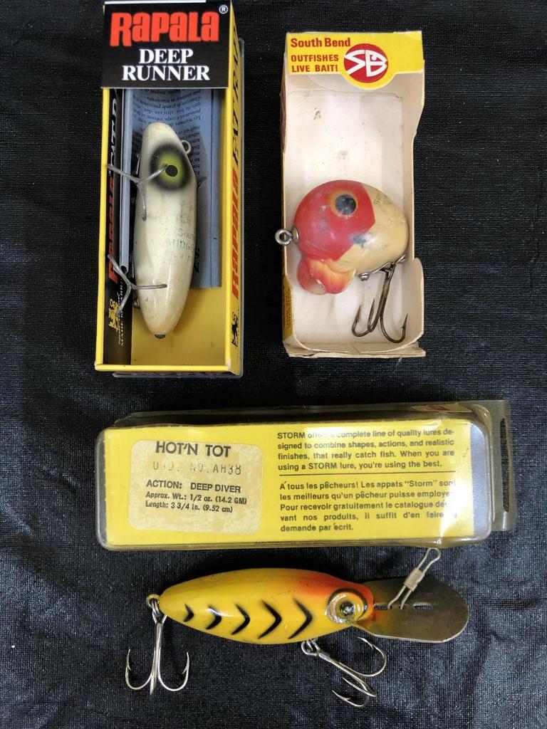 Auction Ohio Vintage Fishing Lures