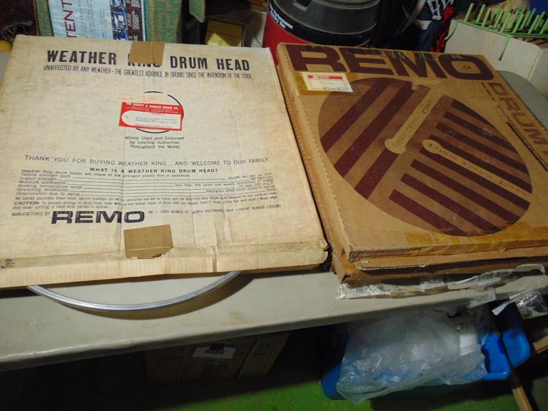 Auction Ohio Weather King Drumheads