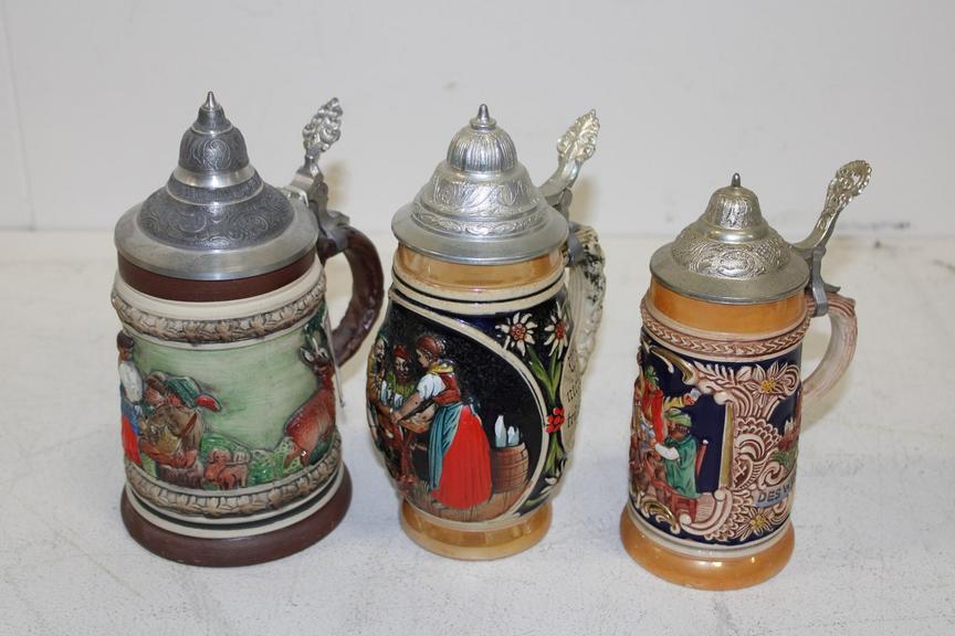 Auction Ohio Collectible Beer Steins
