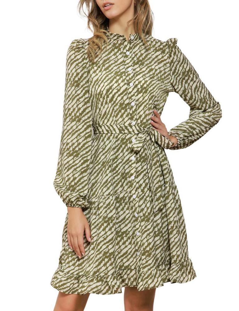 GRACE KARIN TIERED DRESS