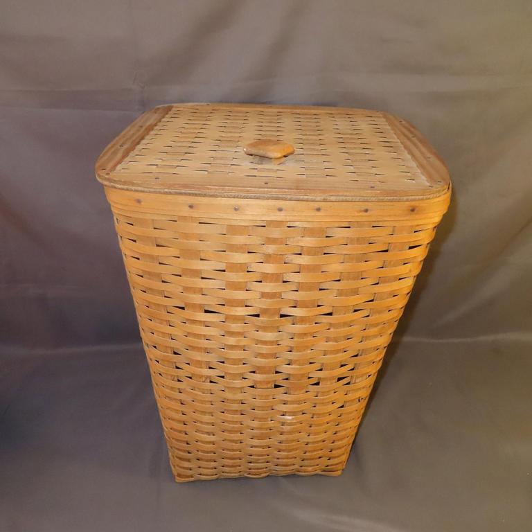 Auction Ohio Longaberger Laundry Hamper