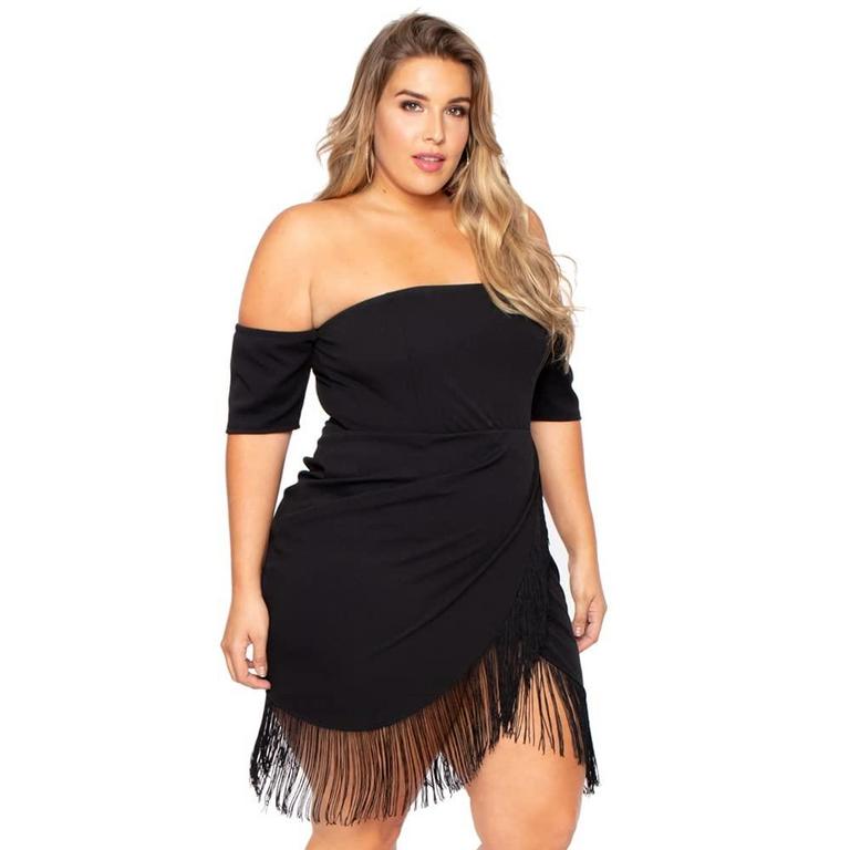ROSIANNA PLUS SIZE DRESS