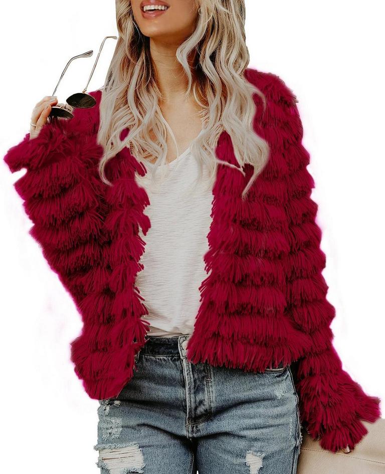 INORIN FAUX FUR COAT S