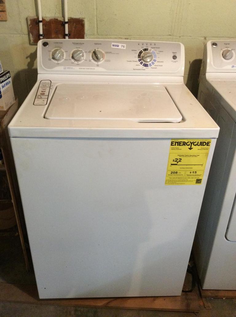 Auction Ohio GE Washer