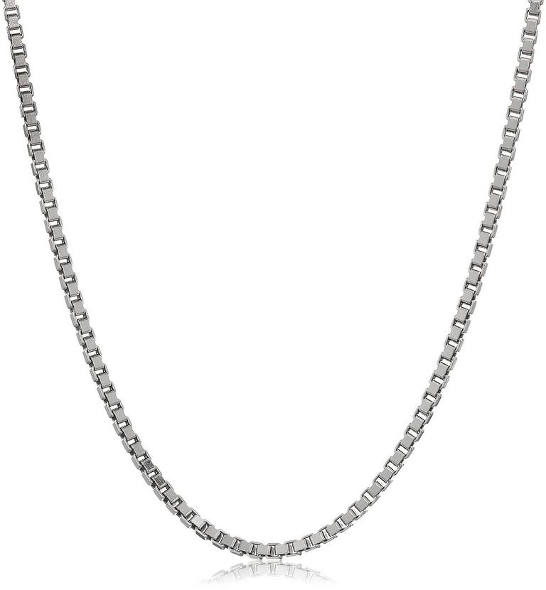 ITALIAN SILVER BOX CHAIN