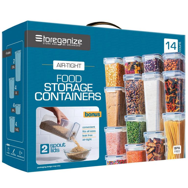 14PCS STORAGE CONTAINERS