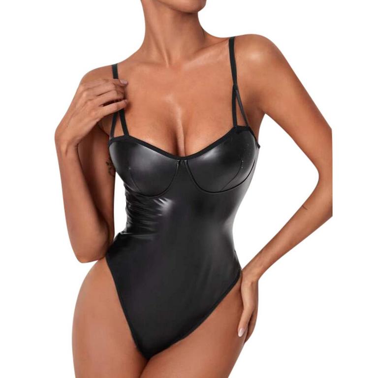 XL BLACK BODYSUIT