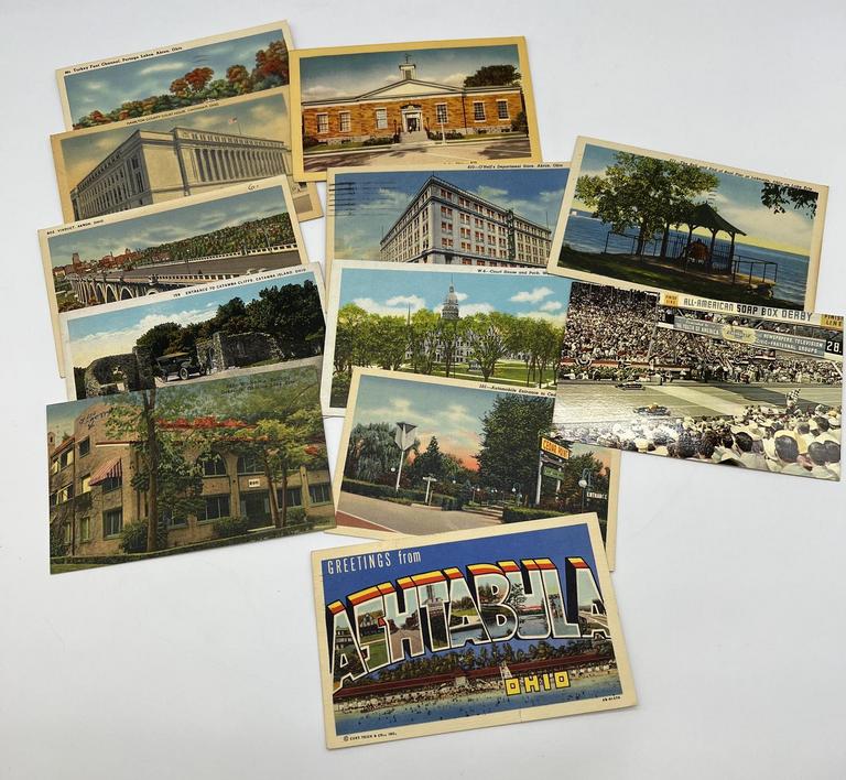 Auction Ohio Vintage Ohio Post Cards