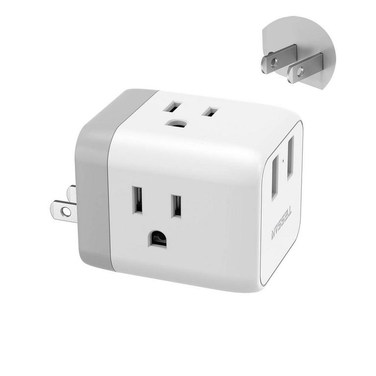 TESSAN 3OUTLET 2USB ADAPTER