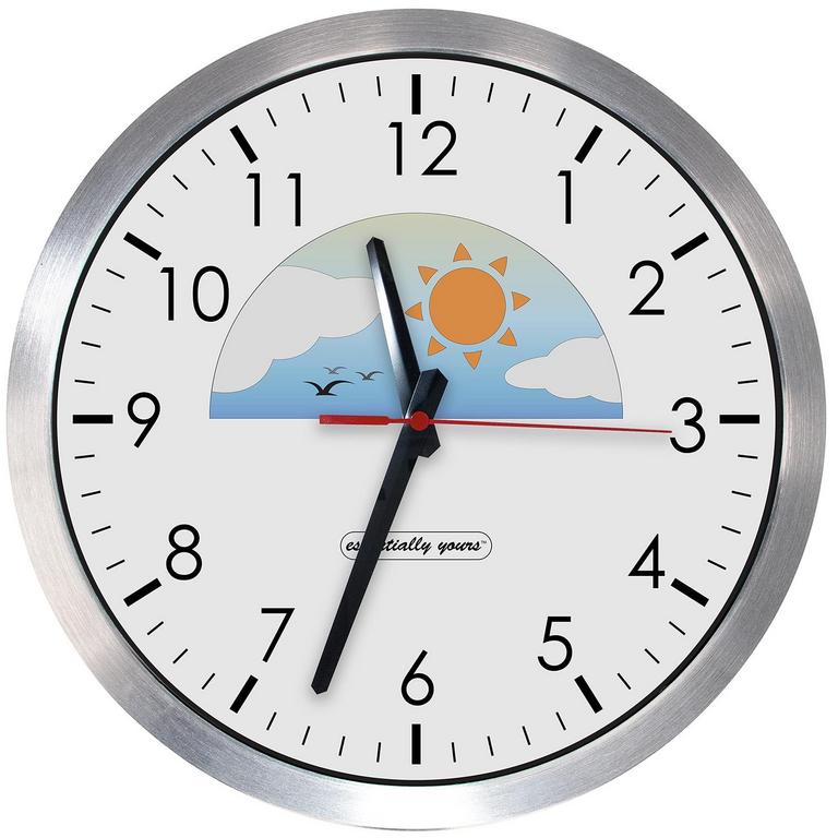 METAL FRAME WALL CLOCK