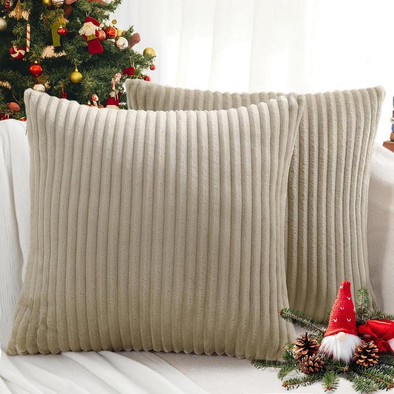2 SIMMORE 20"X20" PILLOW COVERS