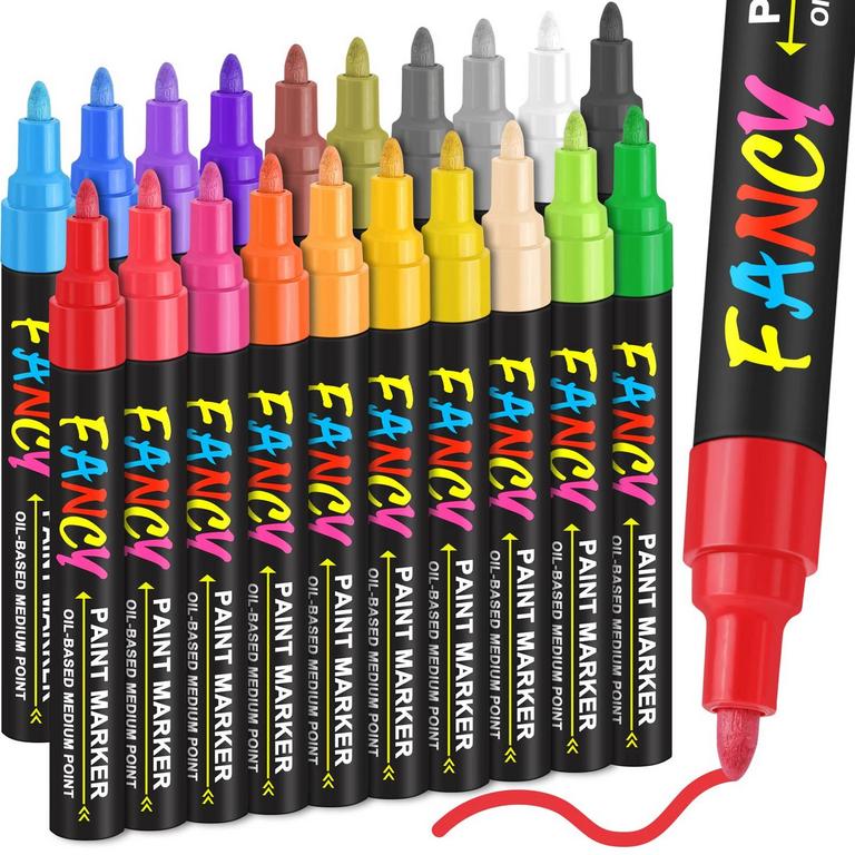 20 IVSUN OIL-BASED PAINT PENS