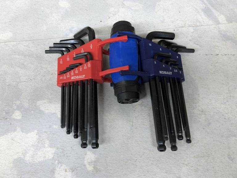 Auction Ohio Kobalt Allen Wrenches