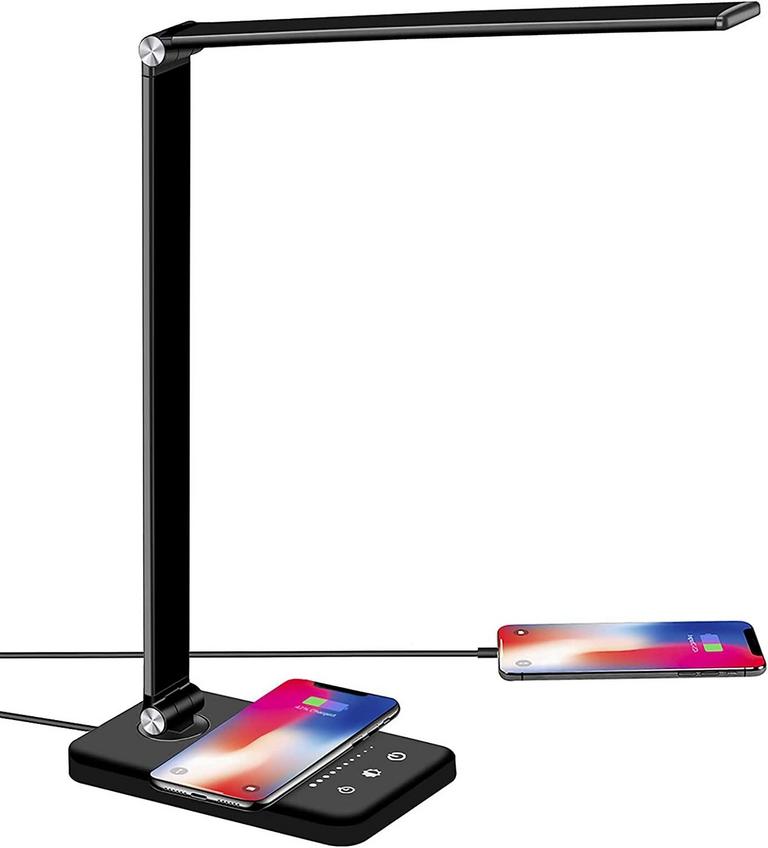 LED DESK LAMP W/CHARGER