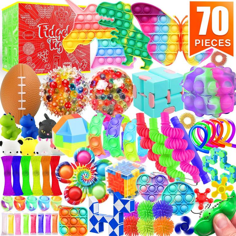 70PK FIDGET TOY SET