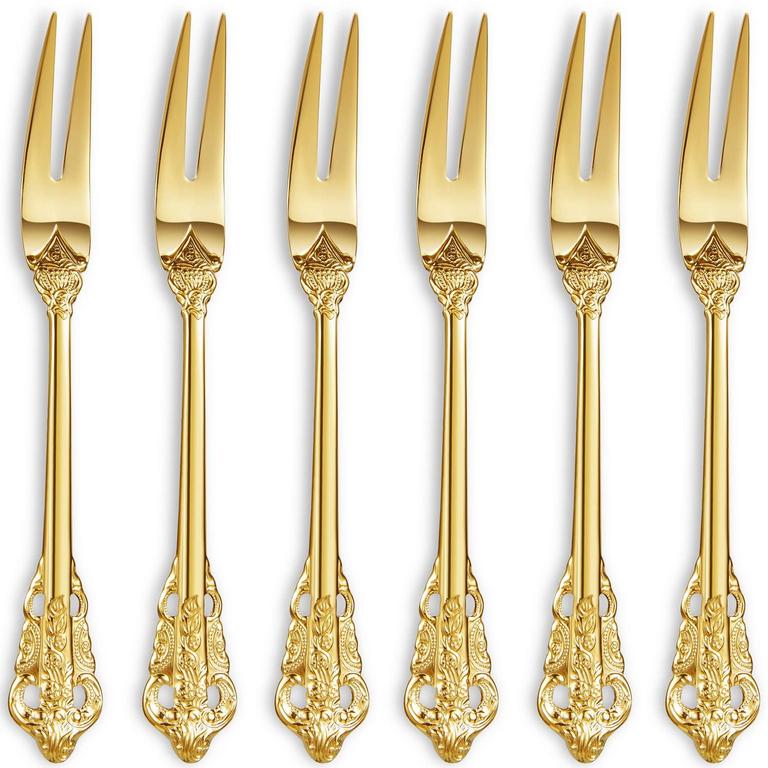 6 KEAWELL LUXURY FOOD FORKS