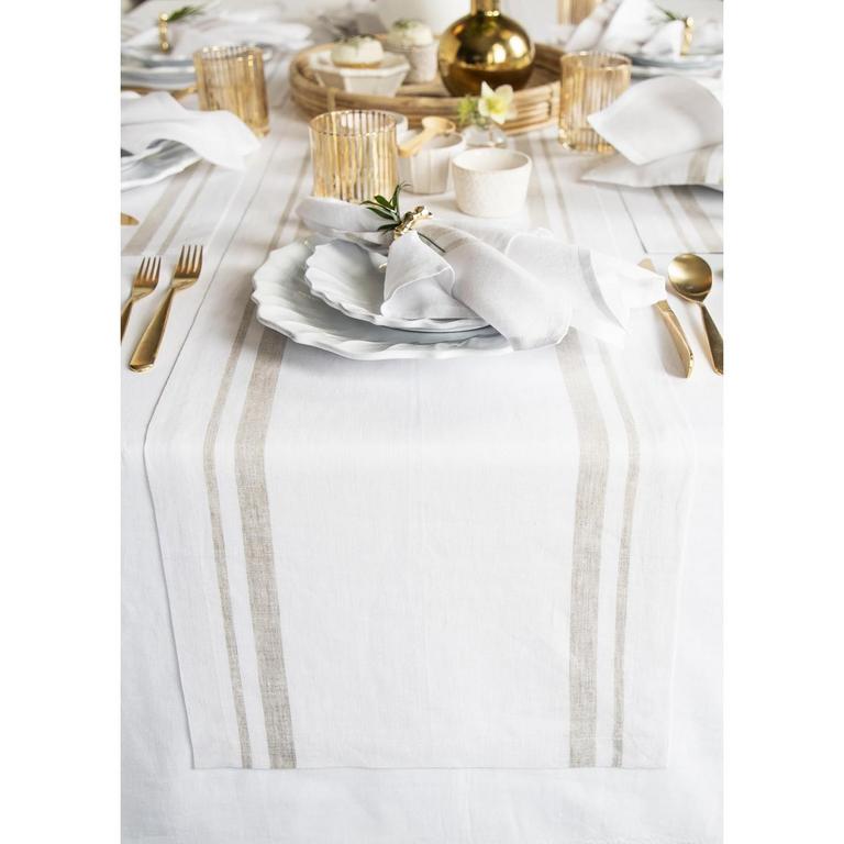 SOLINO LINEN TABLE RUNNER