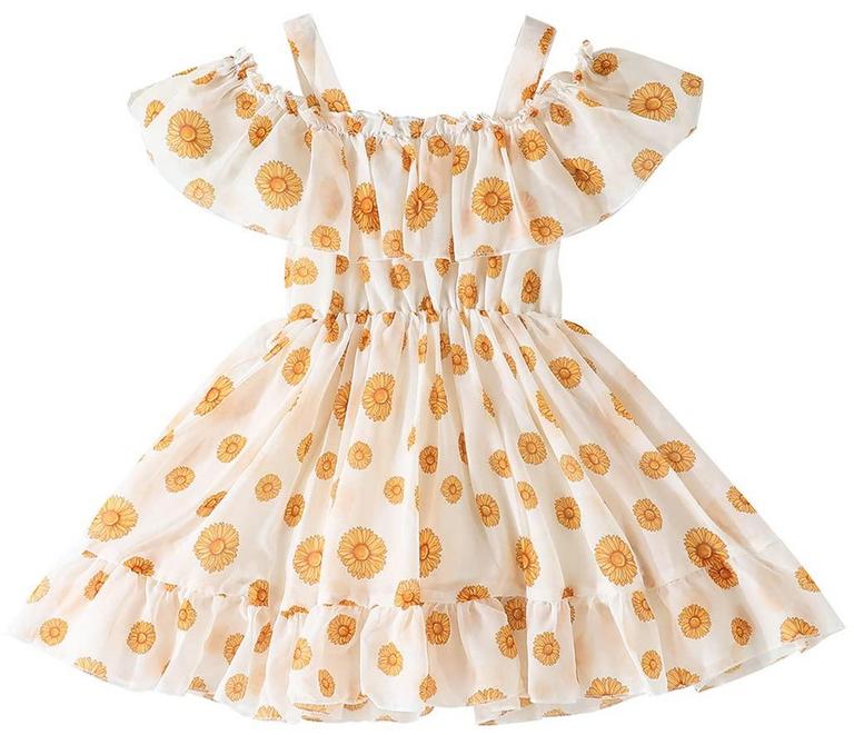 AGQT FLORAL DRESS 4-5T