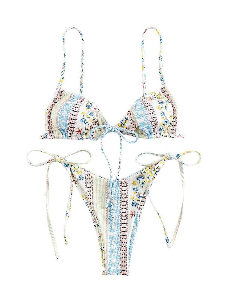 WDIRARA FLORAL BIKINI XS