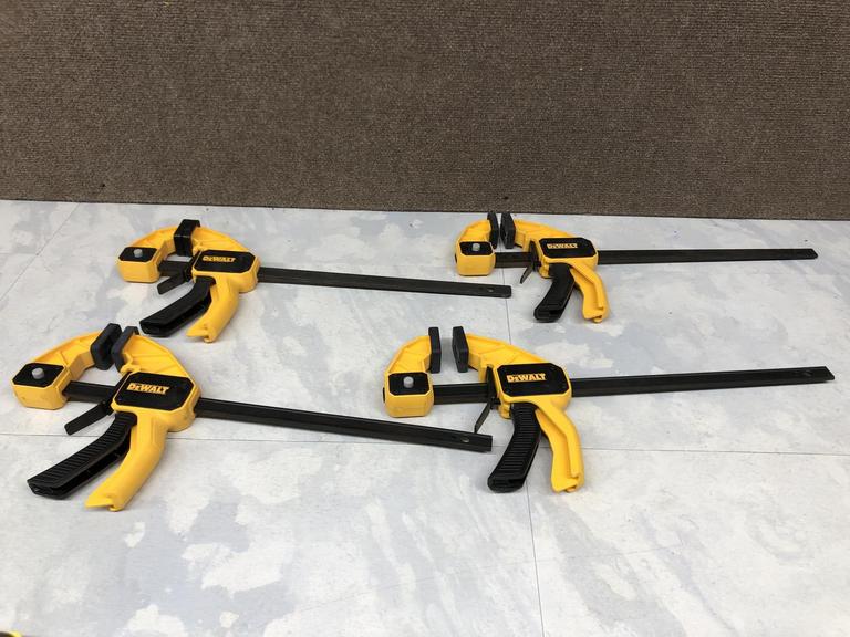 Auction Ohio Dewalt Pistol Grip Clamps