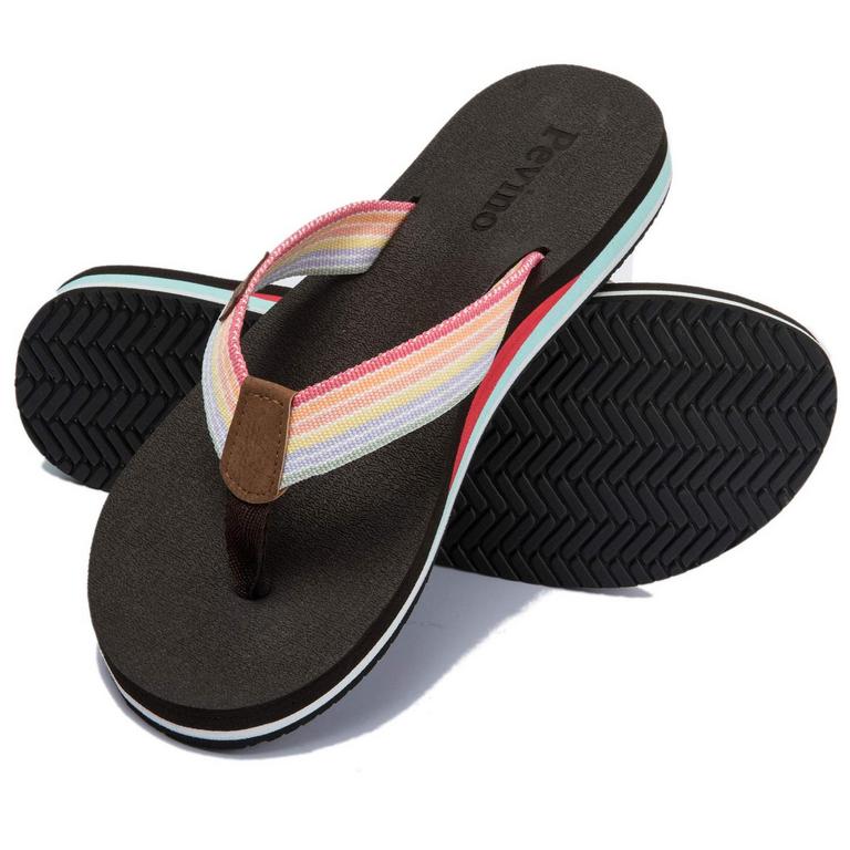 PEVINO FLIP FLOPS W SZ 8.5