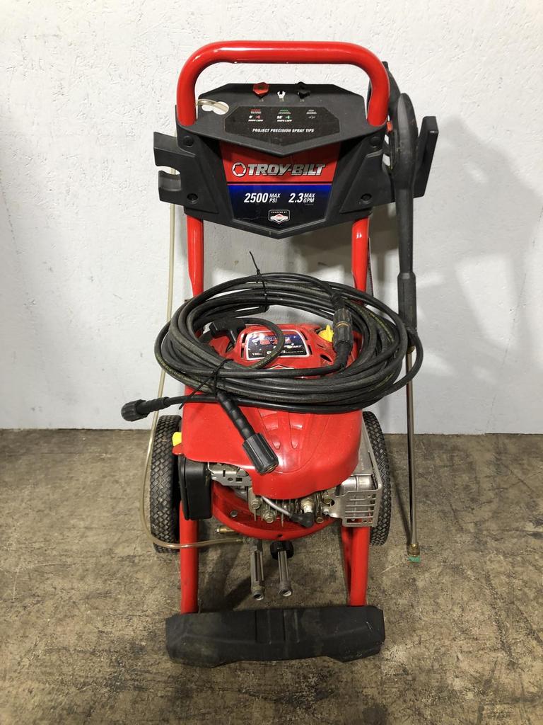 Auction Ohio TroyBilt Pressure Washer