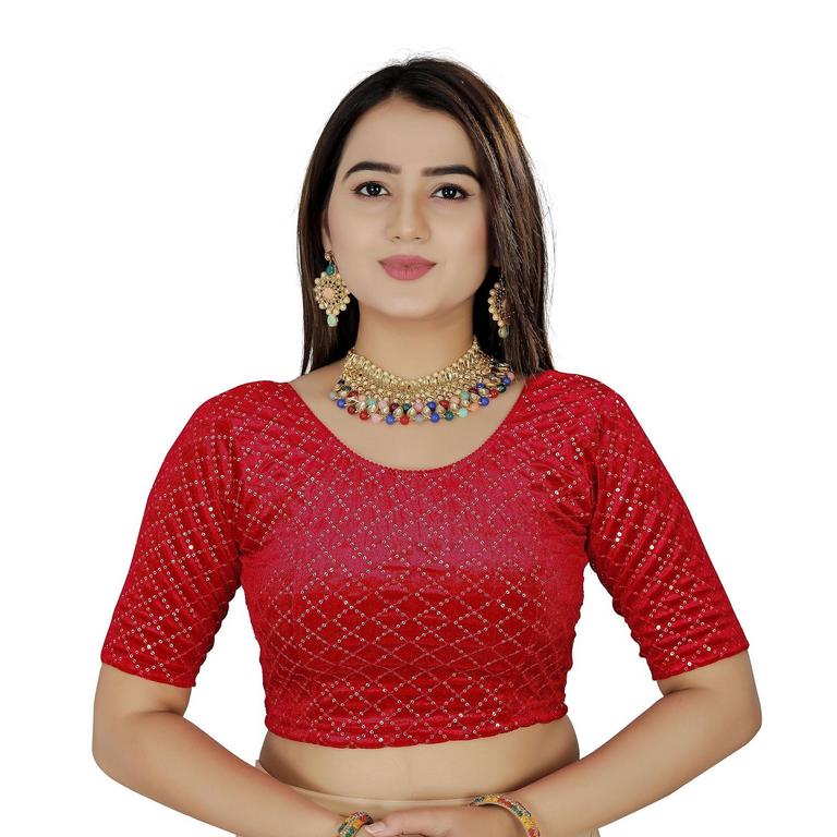 KNETLI VELVET BLOUSE