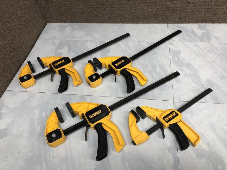 Auction Ohio Dewalt Pistol Grip Clamps