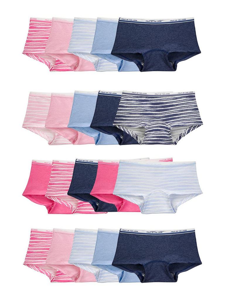 FRUIT LOOM GIRL BOYSHORTS 10