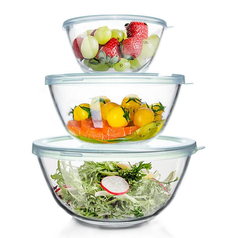 WHITERHINO GLASS MIXING BOWLS