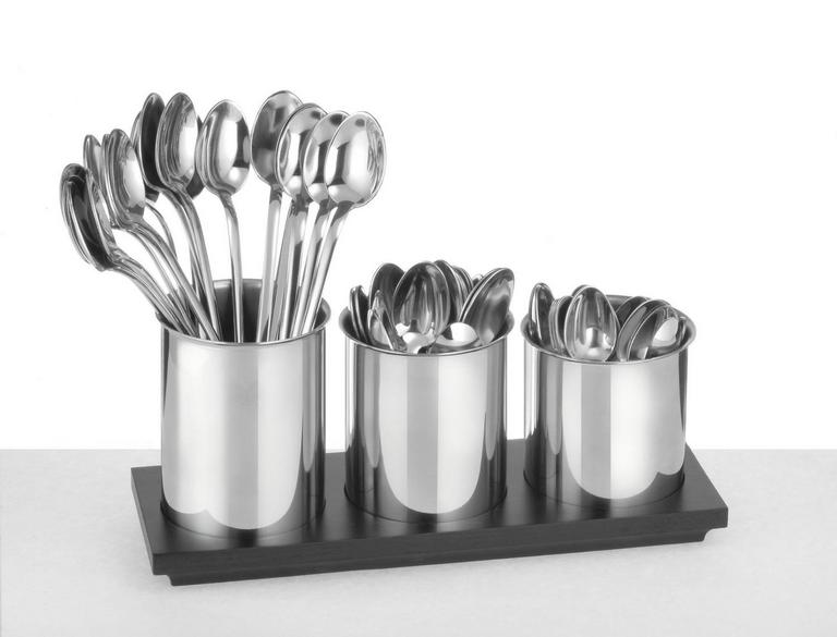 DIREKT 3-piece kitchen utensil set, black, stainless steel - IKEA