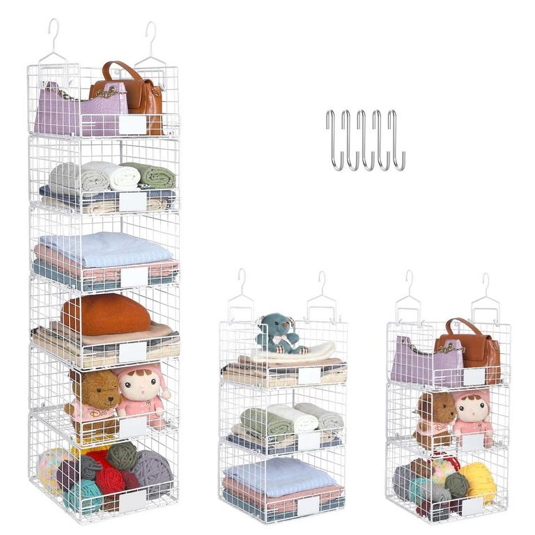 6 TIER HANGING SHELVES KIT 