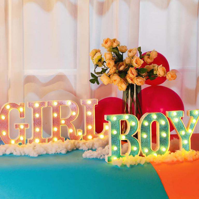 SACUBEE GENDER REVEAL SIGNS
