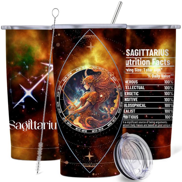 ZODIAC SAGITTARIUS TUMBLERS