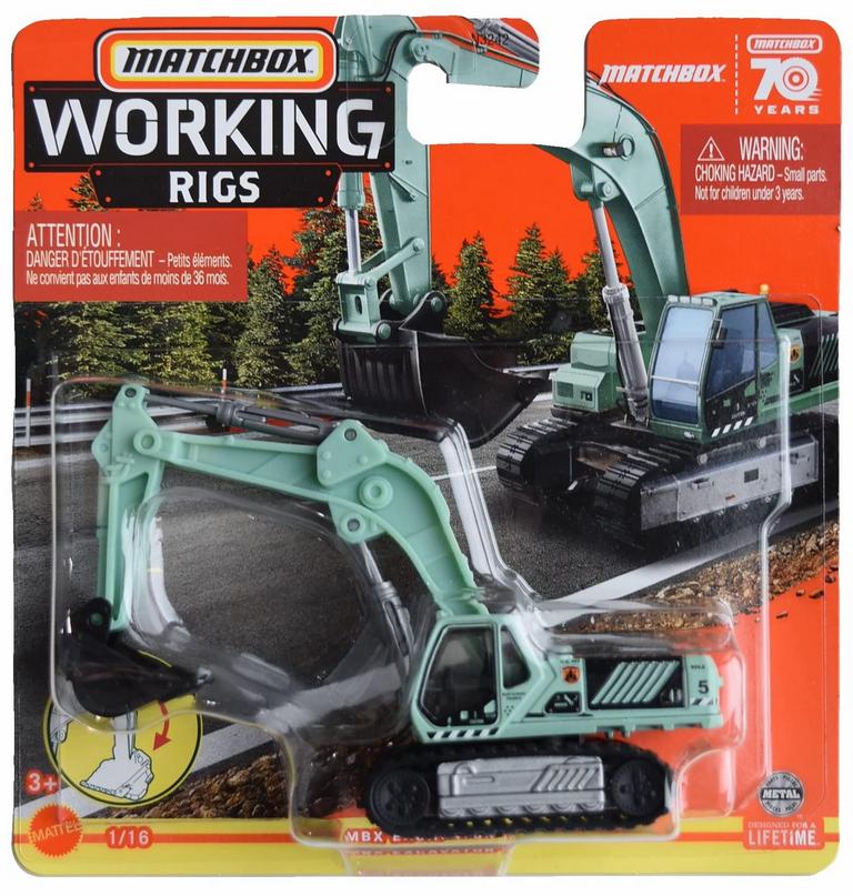 MATCHBOX MBX EXCAVATOR